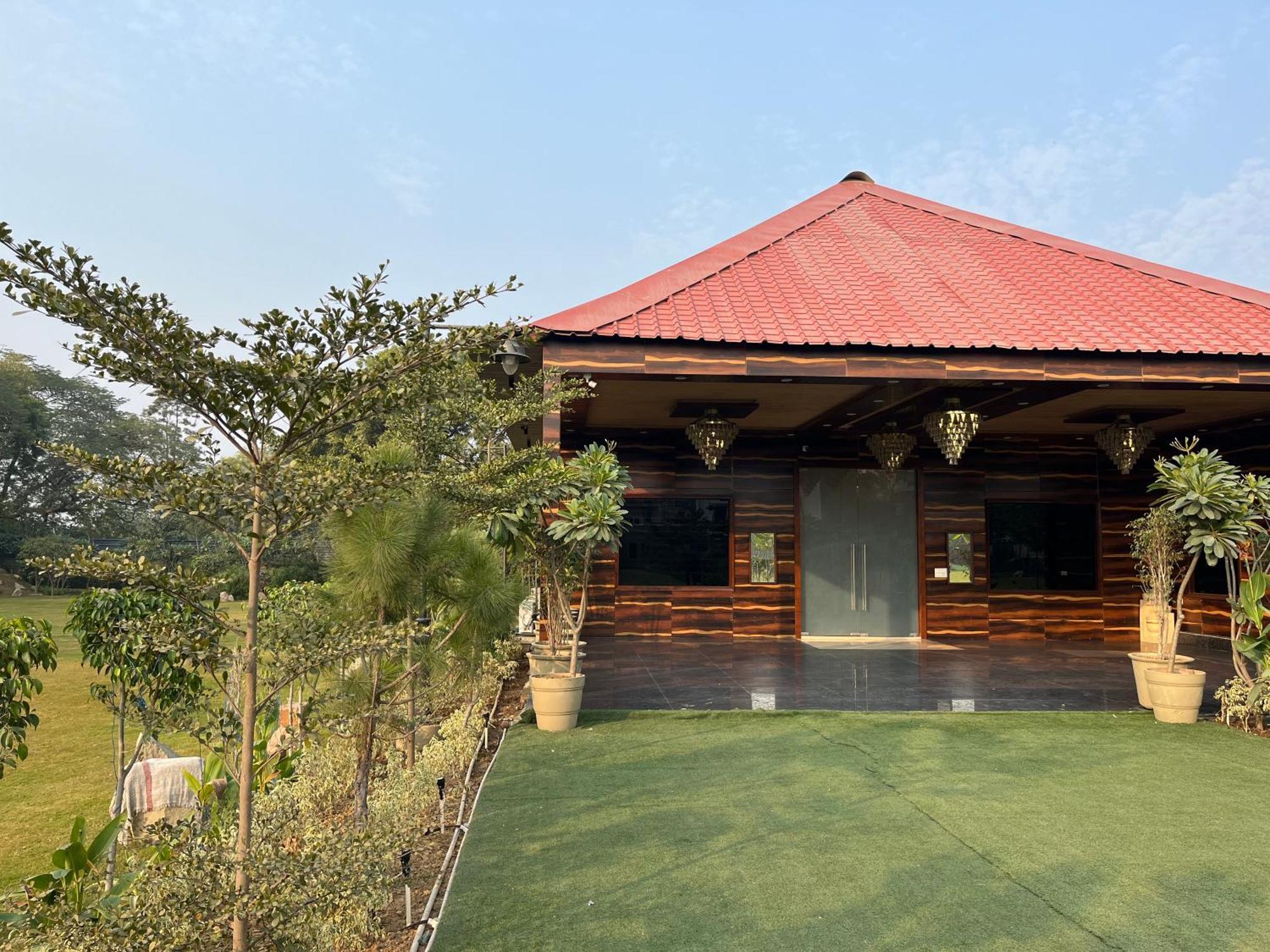 The Green Wood Palace I Farm House I Wedding I Party I 87Oo2O5865 Villa Gurgaon Exterior foto